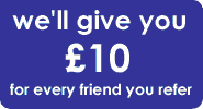 We'll give you 10 for every friend you refer